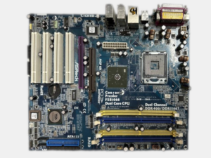 Placabasae1.png Placa Base ASRock 775Dual-VSTA (Socket LGA 775) - Híbrida DDR/DDR2 y AGP/PCIE